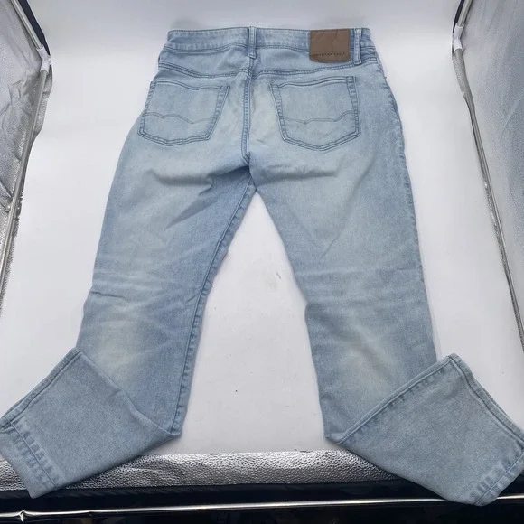 AMERICAN EAGLE AIR-FLEX 360 SLIM FIT JEANS Men's 33x30 Distressed SEE PICS - Picture 12 of 14